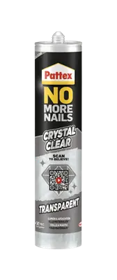 1070187 - PATTEX NO MORE NAILS KRISTAL 290G CROSS