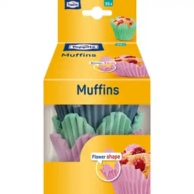 1067516 - TOPPITS MUFFINS BLOEM 36 STUKS