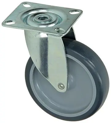 1003695 - RUBBER ROL 2 KOGELL.MET PLAAT Ø100MM