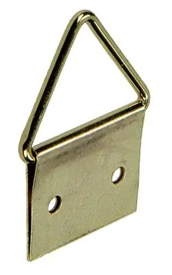 1017861 - KADERHANGER STAAL VERMESSINGD 4 ST 19 X 31 MM