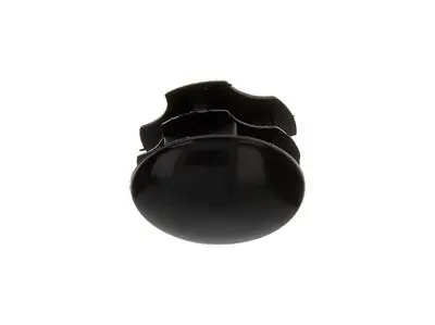 1047737 - INSTEEKDOP KUNSTSSTOF ZWART Ø 22 MM 4 ST/PCS