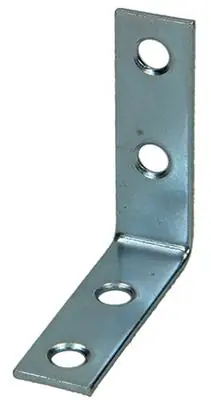 1013757 - 20 GEPLOOIDE WINKELHAKEN VERZINKT 50X50X15MM