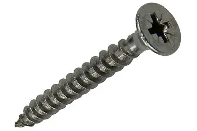 1019998 - SPAANPLAATSCHROEF VZ KOP RVS 30 ST 5,0 X 40 MM