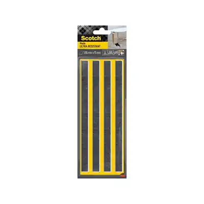 1070228 - ADHESSCOTCH® ULTRABESTENDIGE VILTENPADS GRIJS/ZELFKLEVEND,