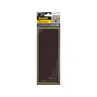 1070711 - SCOTCH®ULTRA RESISTANT FELT PAZELFKLEVEND GRIJS/WIT 215MMX80