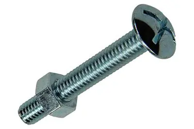 1018102 - KACHELBOUT + MOER STAAL VERZINKT 30 ST M6 X 40 MM