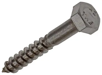 1020008 - HOUTDRAADBOUT ROESTVRIJSTAAL 14 ST 6 X 40 MM