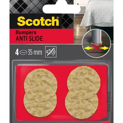 1070712 - SCOTCH® ANTI SLIDE BUMPERS ZELFKLEVEND HONING Ø 35MM
