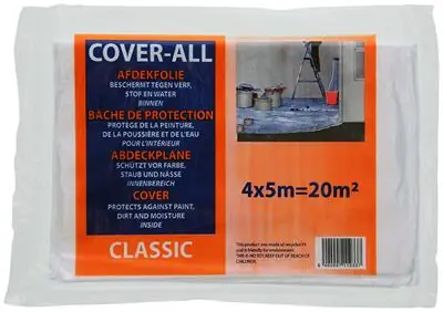 1000804 - AFDEKFOLIE 4X5M PROF 7 MICRON
