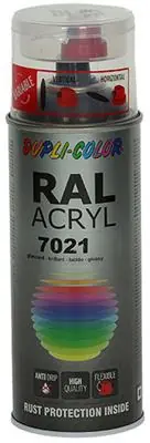 1000570 - 366185 RAL 7021 ZWART GRIJS 400 ML