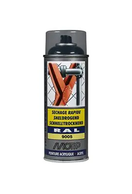 1051747 - IND. RAL 9005 DIEP ZWART HG SPUITBUS 400 ML