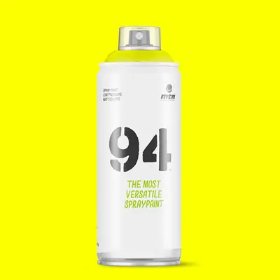 1070610 - MTN 94 FLUORESCENT YELLOW 400ML