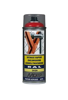 1051675 - IND. RAL 3020 VERKEERS ROOD SPUITBUS 400 ML