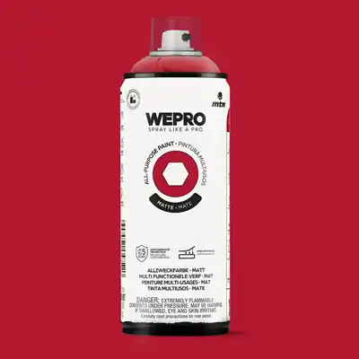 1076482 - MTN WEPRO SOLVENT TANGO RED 400ML