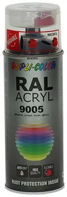 1000549 - 349836 RAL 9005 DIEP ZWART 400 ML