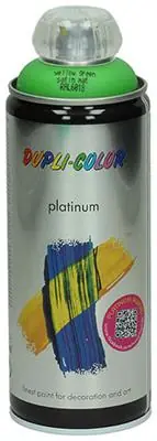 1002552 - 719493 PLATINUM RAL 6018 GEELGROEN 400 ML