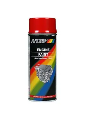 1051527 - ENGINE PAINT VOLVO RED SPUITBUS 400 ML