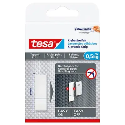 1051197 - TESA POWERSTRIPS® GEVOELIGE OPPERVLAKKEN 0,5KG