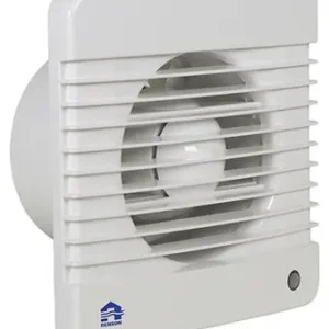 1006446 - MECHANISCHE VENTILATOR MET TIMER 7202T WIT Ø 125