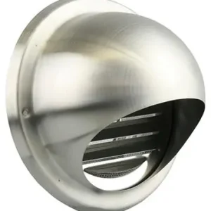 1006276 - BOLROOSTER INBOUW 638 INOX RENSON Ø125
