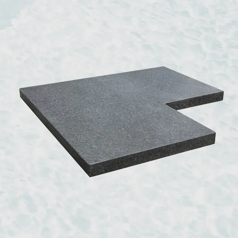 Hoekstuk Pacific Black 50/50x30x3cm