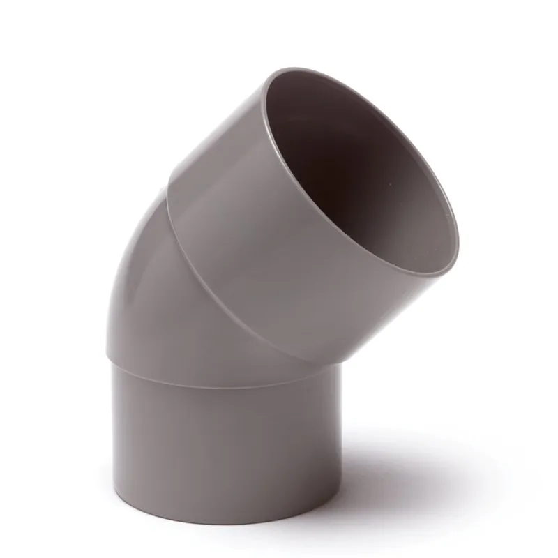 PVC Bocht 45gr. Ø50mm