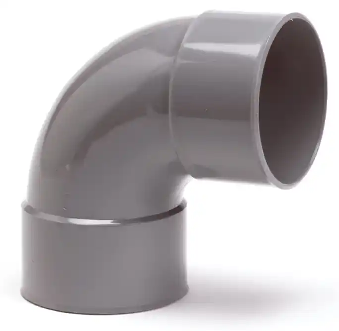 PVC Bocht 90gr. Ø50mm