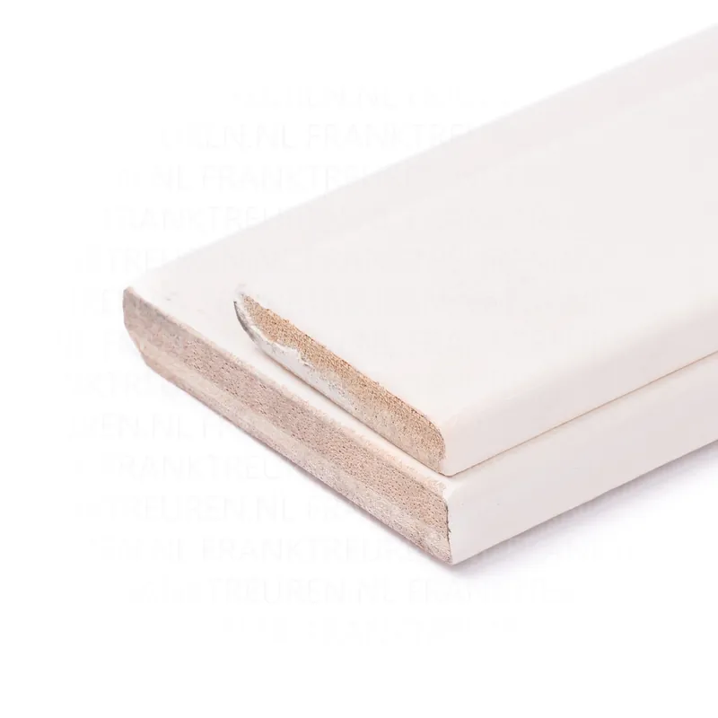 Plint hardhout gegrond 9x45mm netto 8x45mm gevingerlast **FSC