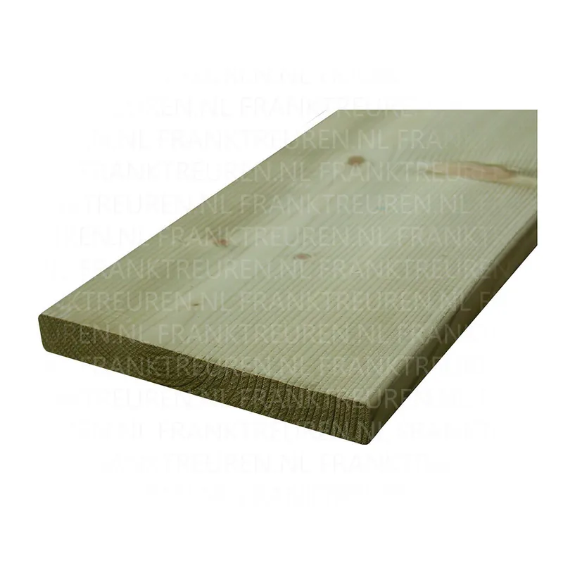 18x145mm NE vuren C geschaafd ronde hoeken geimpr. tanalith prof. 16047279 *FSC