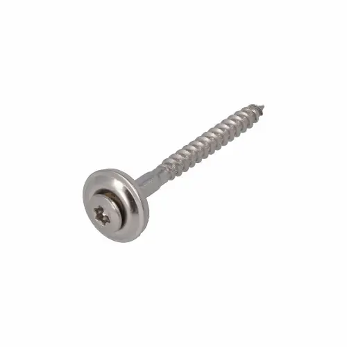 DAK&GEVEL SPENGLERSCHROEF RVS-A2 LK MET EPDM RING 15MM TX-20 4.5X60 (100)