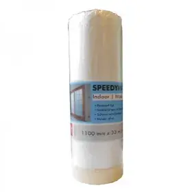 SpeedyMask Indoor folie transparant 1100 mm rol 33 m