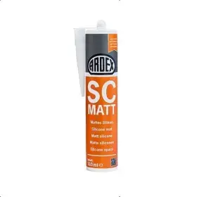 Ardex SC Matt Sanitair Silicone 310 ml Zilvergrijs
