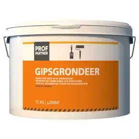 ProfPartner Gipsgrondeer geel 15 kg