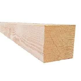 NV Douglas Paal 15x15x300 cm fijnbezaagd
