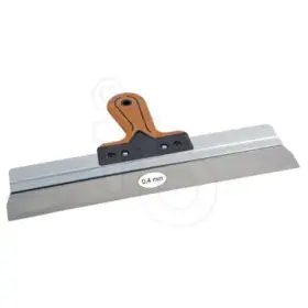 Super Prof Spackmes aluminium RVS 220 mm supersoft greep