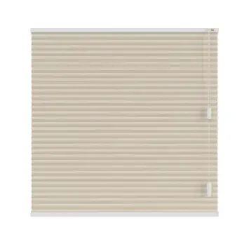 KARWEI dubbel plisségordijn gewoon raam 28651 off-white lichtdoorlatend op maat
