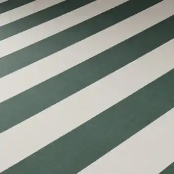 Spandoek zonneschermdoek streep groen/crème (kleurnr. 8555) op maat