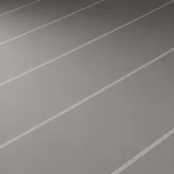 Uitvalscherm streep grijs (kleurnr. D113) op maat