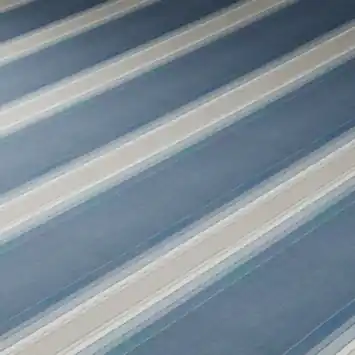Markies streep blauw (kleurnr. 320553) op maat