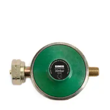 Gimeg gasdrukregelaar Universeel 30 mbar Kombi X 1/4 inch links