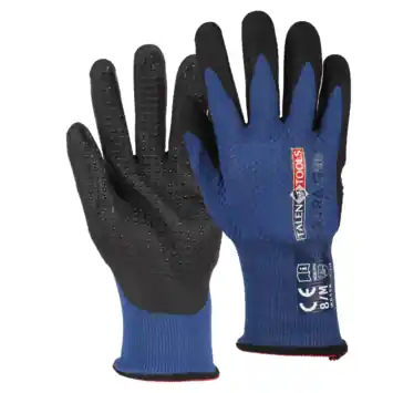 Talen Tools werkhandschoenen extra grip maat L blauw