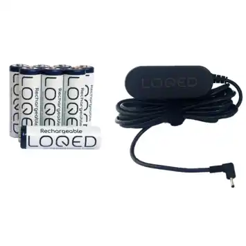 LOQED voedingskit voor slim deurslot Touch Smart Lock
