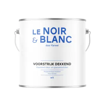 Le Noir & Blanc voorstrijk wit 2,5 liter