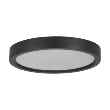 EGLO plafonniere Idun Ø28,5cm 15W zwart