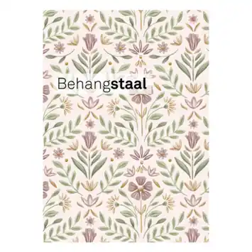 Behangstaal vliesbehang Little Dutch Forest wonders Denim blue (dessin WD114045)