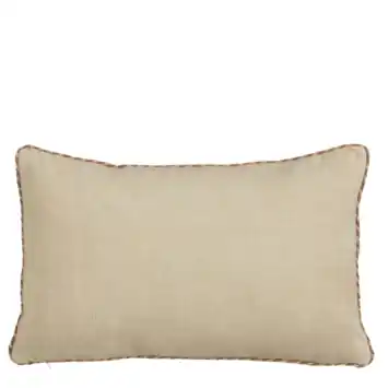 Kussen braided beige - l55xb35xh10cm