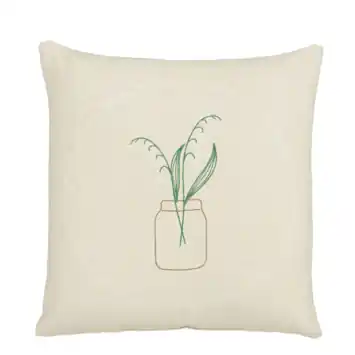 Kussen off white - l45xb45xh10cm