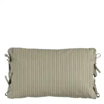 Kussen streep grijs - l55xb35xh10cm