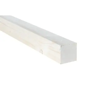 Bouwhout vuren ruw 50x50 mm 300 cm