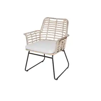 KARWEI Tuinstoel Joy beige wicker